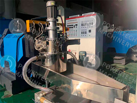 Водокольцевая резка гранул