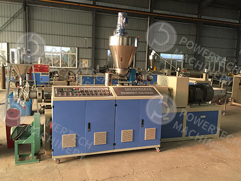 Двухшнековый гранулятор ДПК SJSZ65/132