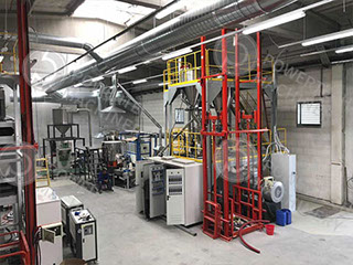 Линия компаундирования с весовой системой дозирования компонентов