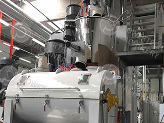 Двухстадийный смеситель (миксер для полимеров)