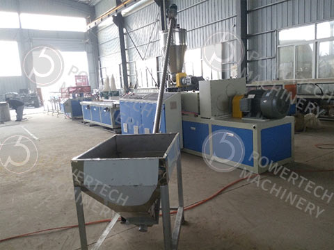 Экструзионная линия для производства ДПК