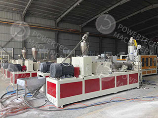 Экструзионная линия производства кровельного листа ПВХ