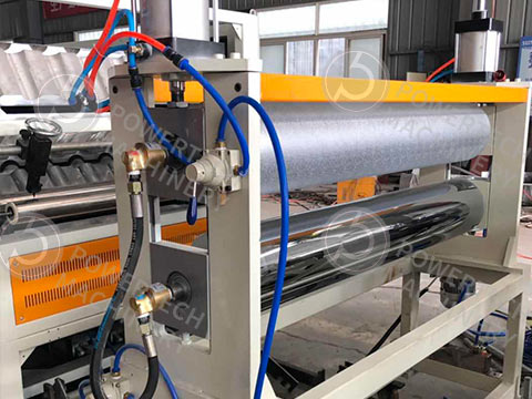 Экструзионная линия производства кровельного листа ПВХ