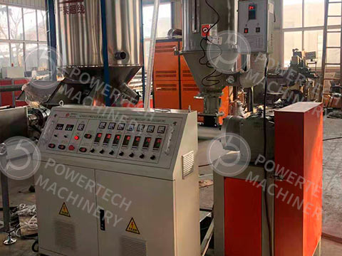 Одношнековый экструдер для шланга ПВХ