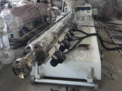 Одношнековый экструдер SJ120 для полиэтилена