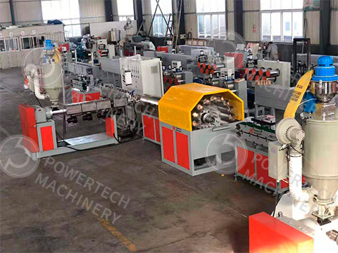 Экструзионная линия для производства шланга ПВХ