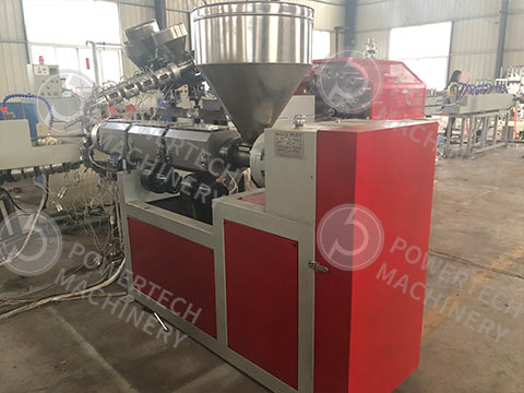 Одношнековый экструдер SJ для ПВХ шланга