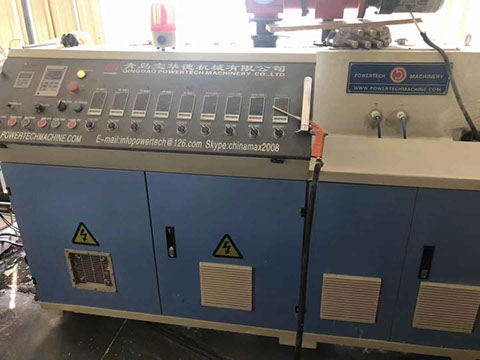 Двухшнековый экструдер для ПВХ багета